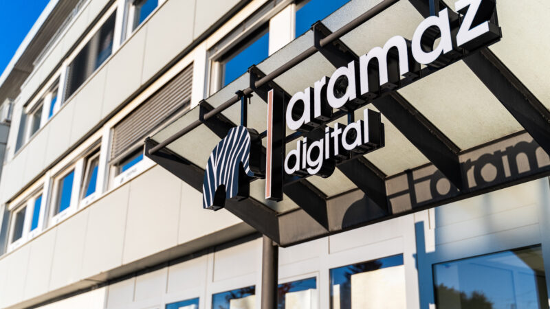 Außenansicht der Aramaz Digital GmbH in Bielefeld