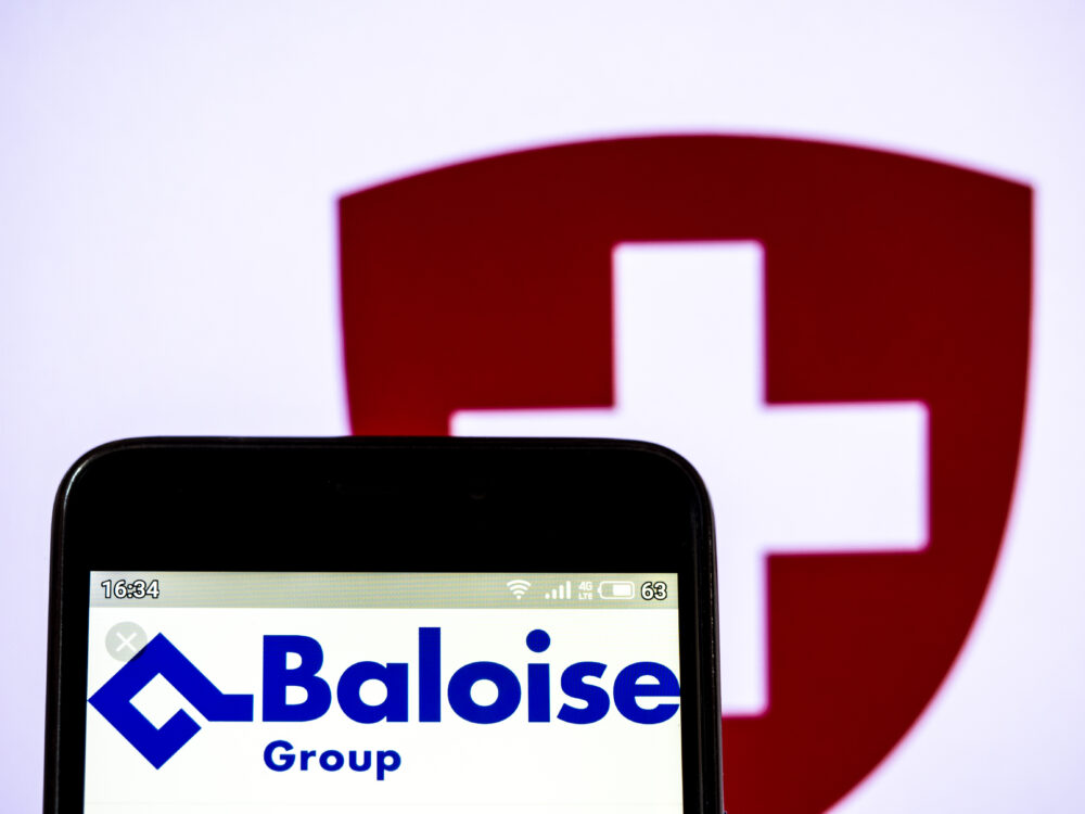 Logo von Baloise und Länderwappen der Schweiz