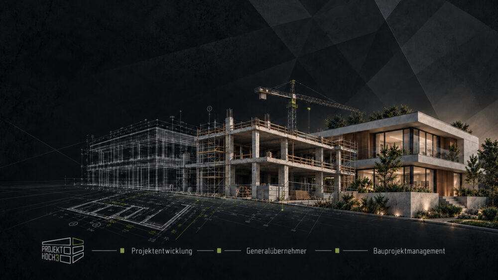 Projekt Hoch3 aus Obertrum am See ist auf Projektentwicklung, Leistungen als Generalübernehmer sowie ganzheitliches Bauprojektmanagement spezialisiert.