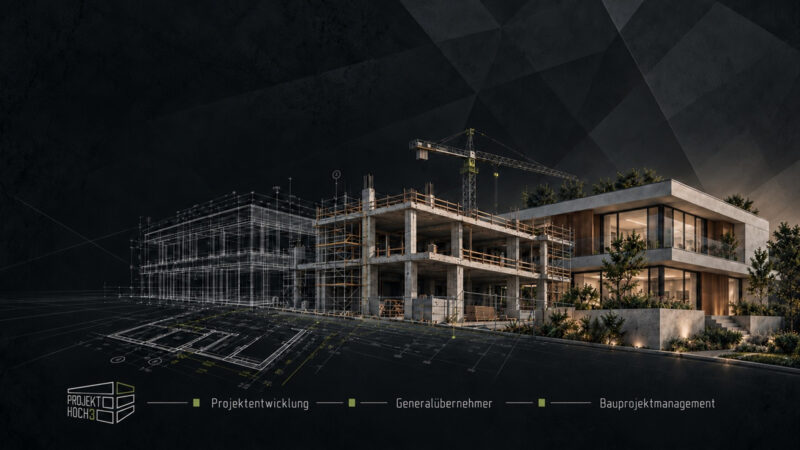Projekt Hoch3 aus Obertrum am See ist auf Projektentwicklung, Leistungen als Generalübernehmer sowie ganzheitliches Bauprojektmanagement spezialisiert.