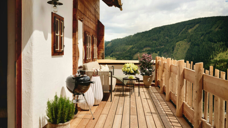 Almdorf Am Hochfalk in den Nockbergen: Chalet kaufen bei Bad Kleinkirchheim, Zweitwohnsitzwidmung und Energieklasse A.